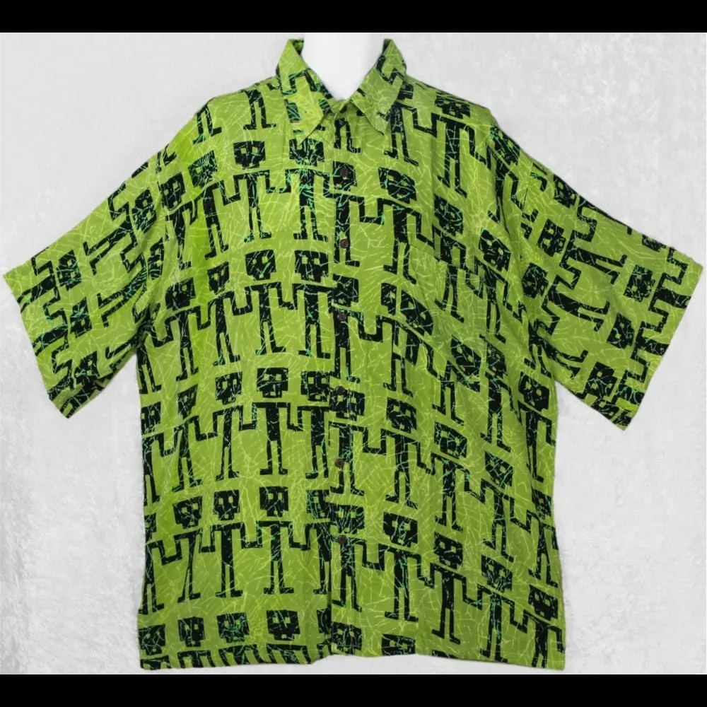 Crackle Batik Shirt