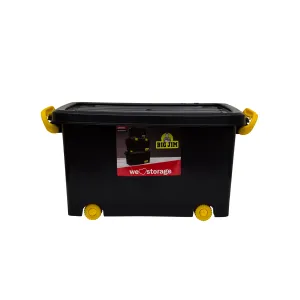 Crate Heavy Duty Utility Black 90L