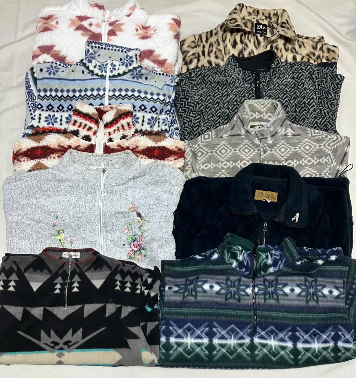 Crazy Fleece Jackets - 20 Pieces