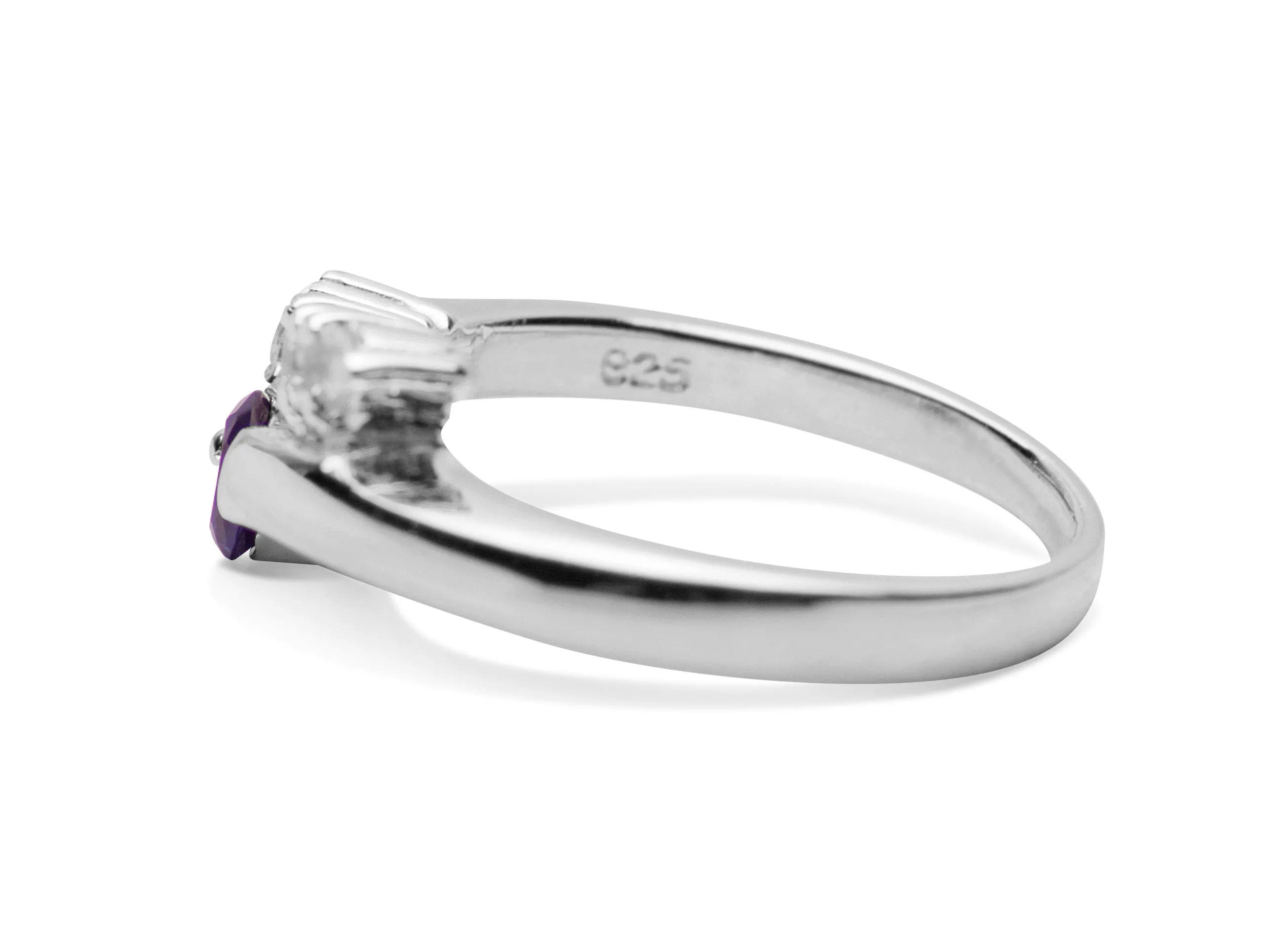 Created Sapphire Ring