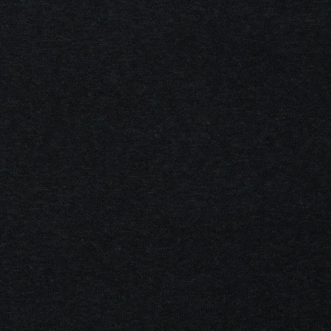 Creekside Rayon Cotton Modal Sweater Knit Lilith Black ½ yd