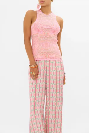 Crew Neck Knit Cami - Tea With Tuschinski