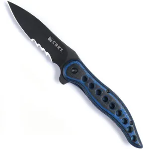 CRKT McGinnis Premonition Folding Serrated Knife 1163K