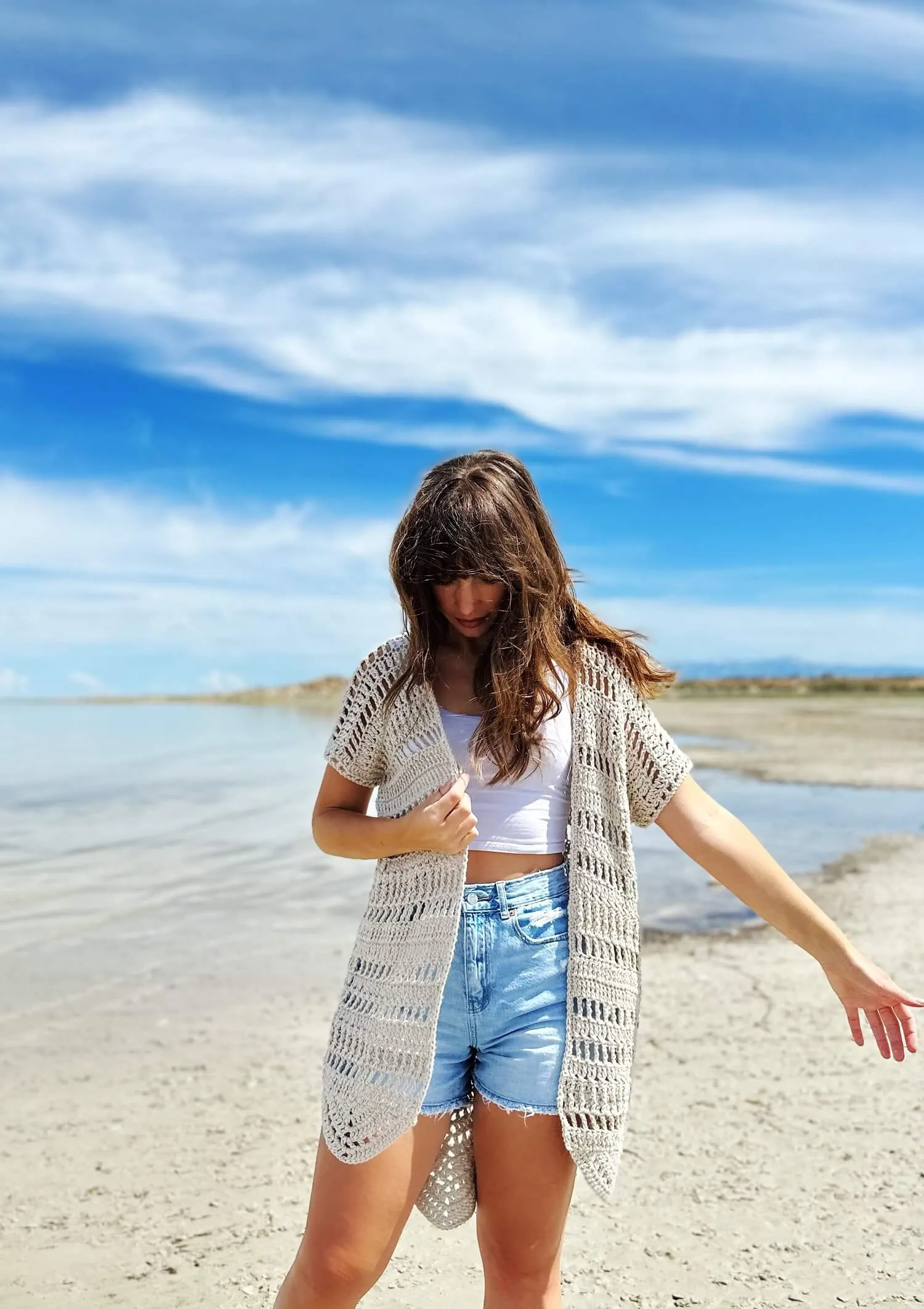Crochet Kit - Ocean Point Cardigan