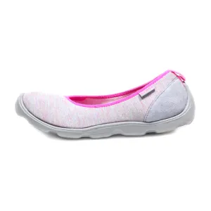 Crocs Ballerinas Fabric Grey Colour For Women