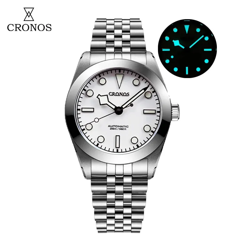 Cronos BB39 Snowflake Automatic Men Watch L6025