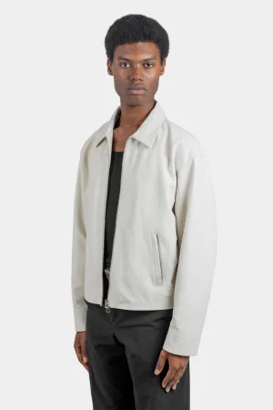 Cropped Leather Jacket