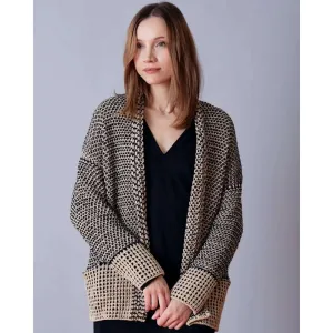 Crosshatch Cardigan Knitting Kit