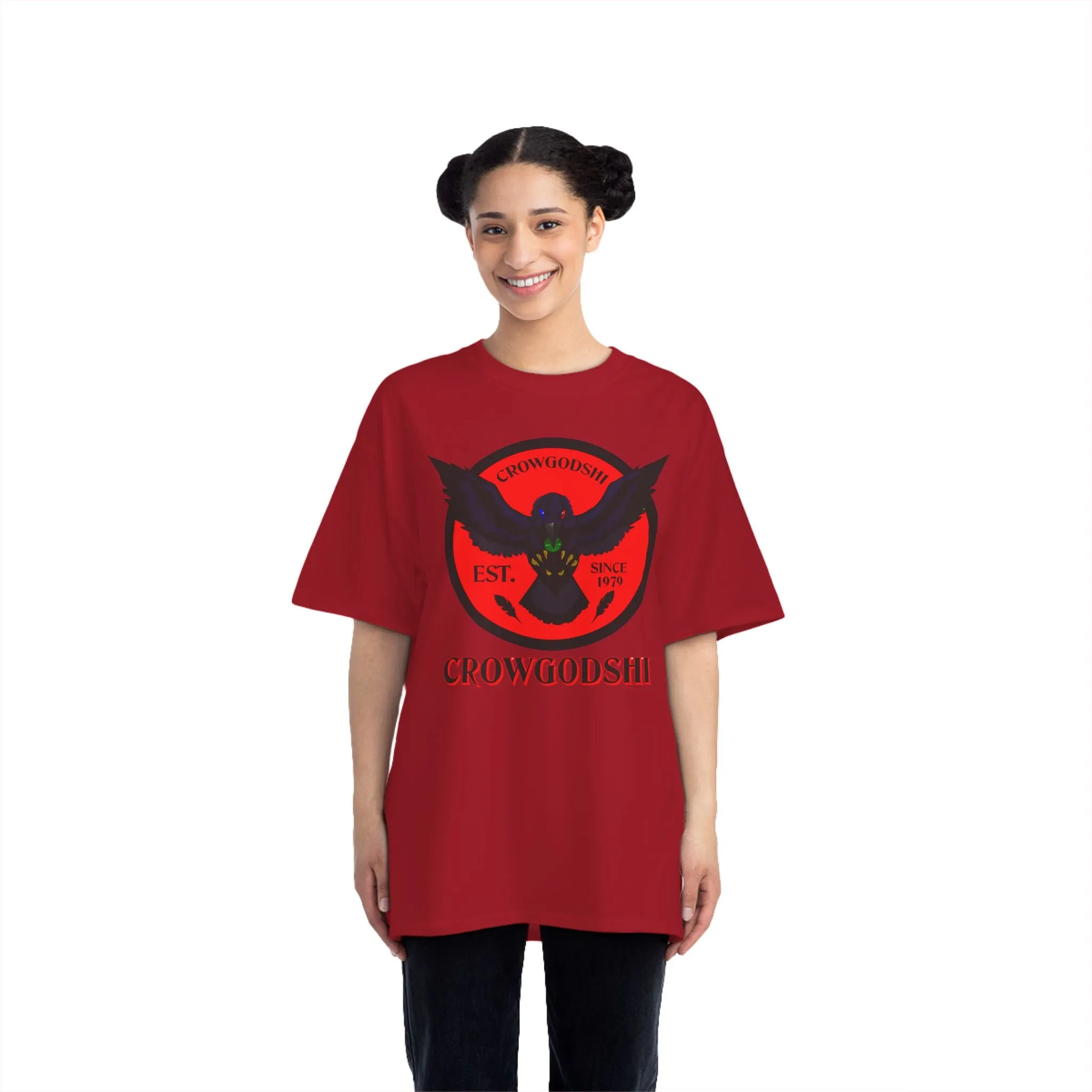 Crowgodshi First Generation Limited Edition Beefy-T®, RED LOGO