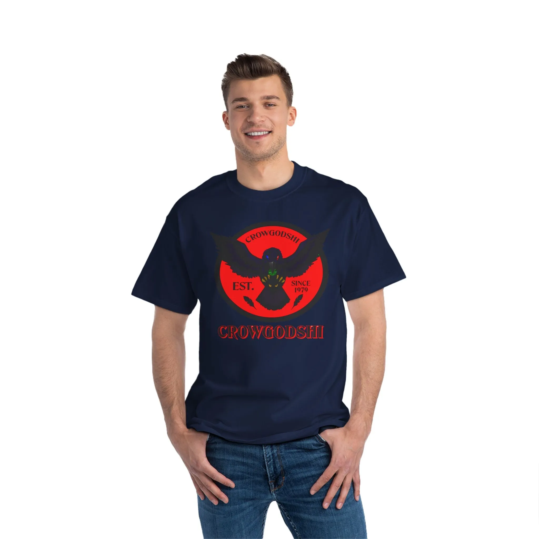 Crowgodshi First Generation Limited Edition Beefy-T®, RED LOGO