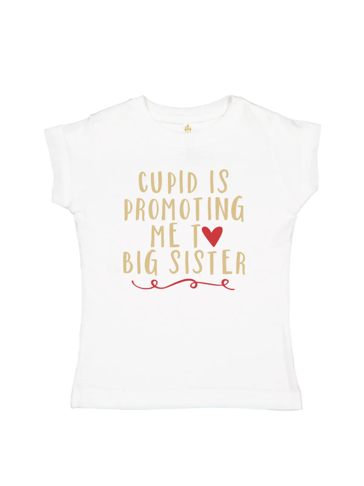 Cupid is Promoting Me to Big Sister Valentine's Day Shirt