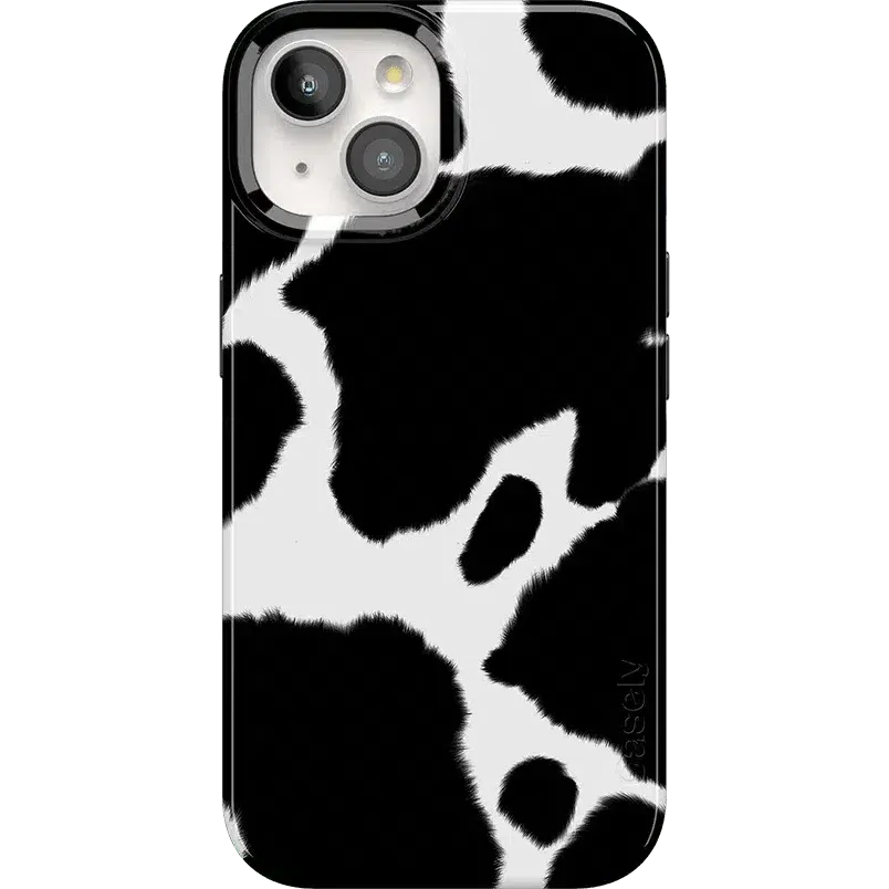 Current MOOd | Cow Print Case