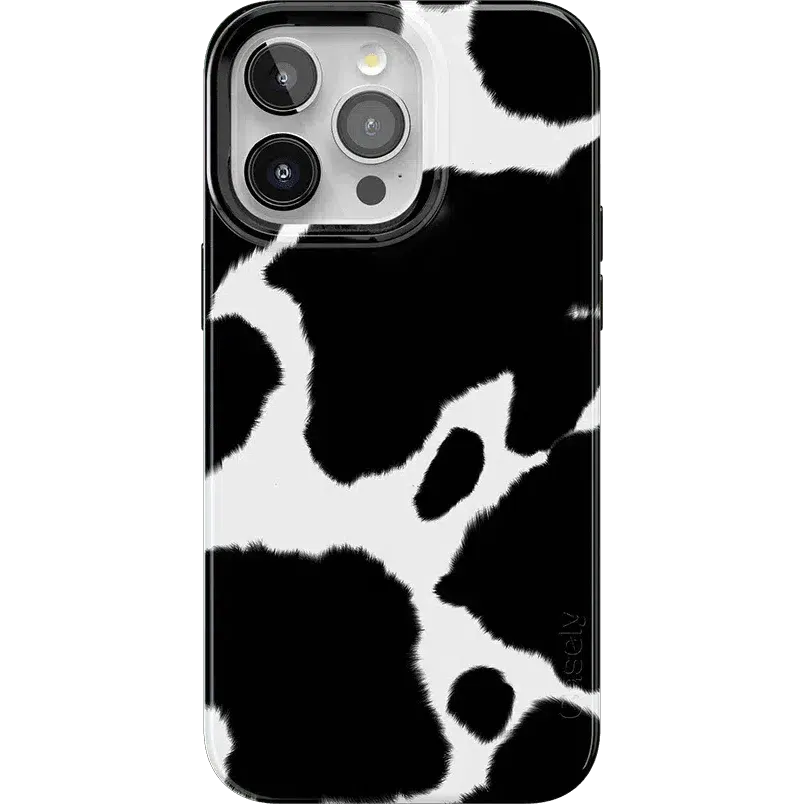 Current MOOd | Cow Print Case