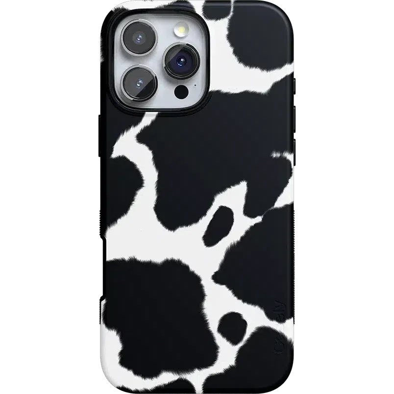 Current MOOd | Cow Print Case