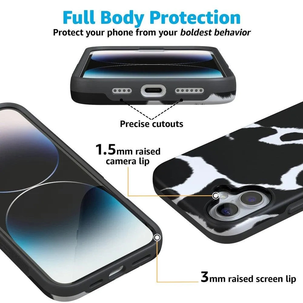 Current MOOd | Cow Print Case