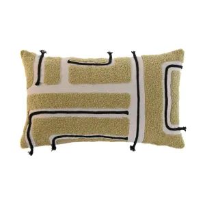 Cushion Home ESPRIT Green Boho 50 x 5 x 30 cm