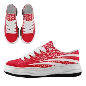Custom Red White Missouri Shoes Personalized Sneaker FN038-D023003-18