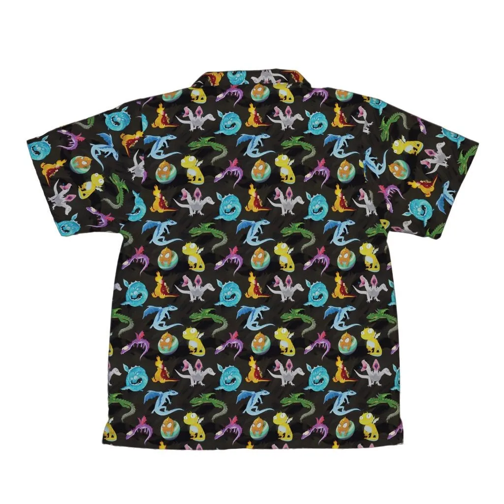 Cute Baby Dragons Youth Hawaiian Shirt