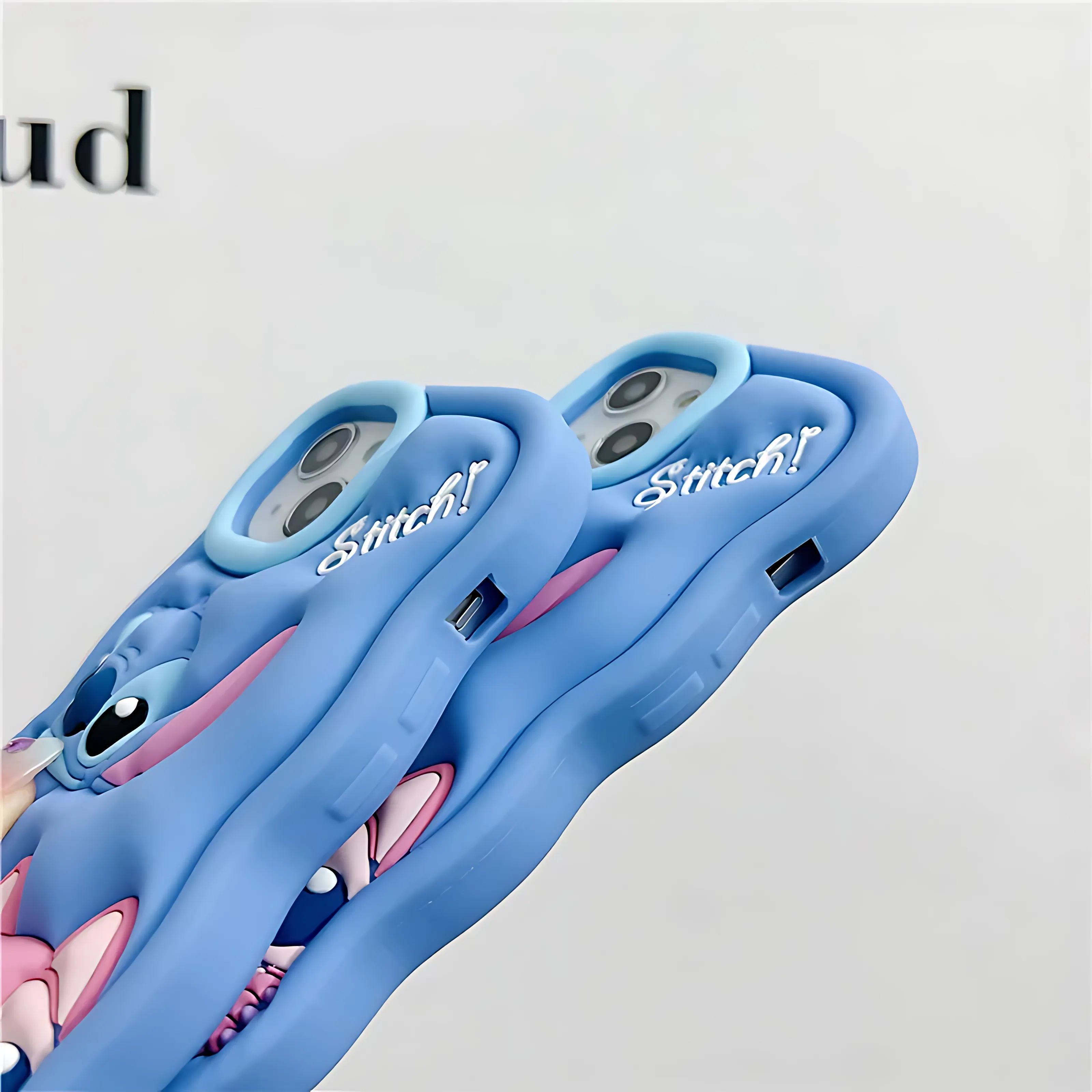 Cute Cartoon Stitch Soft Silicone Phone Case