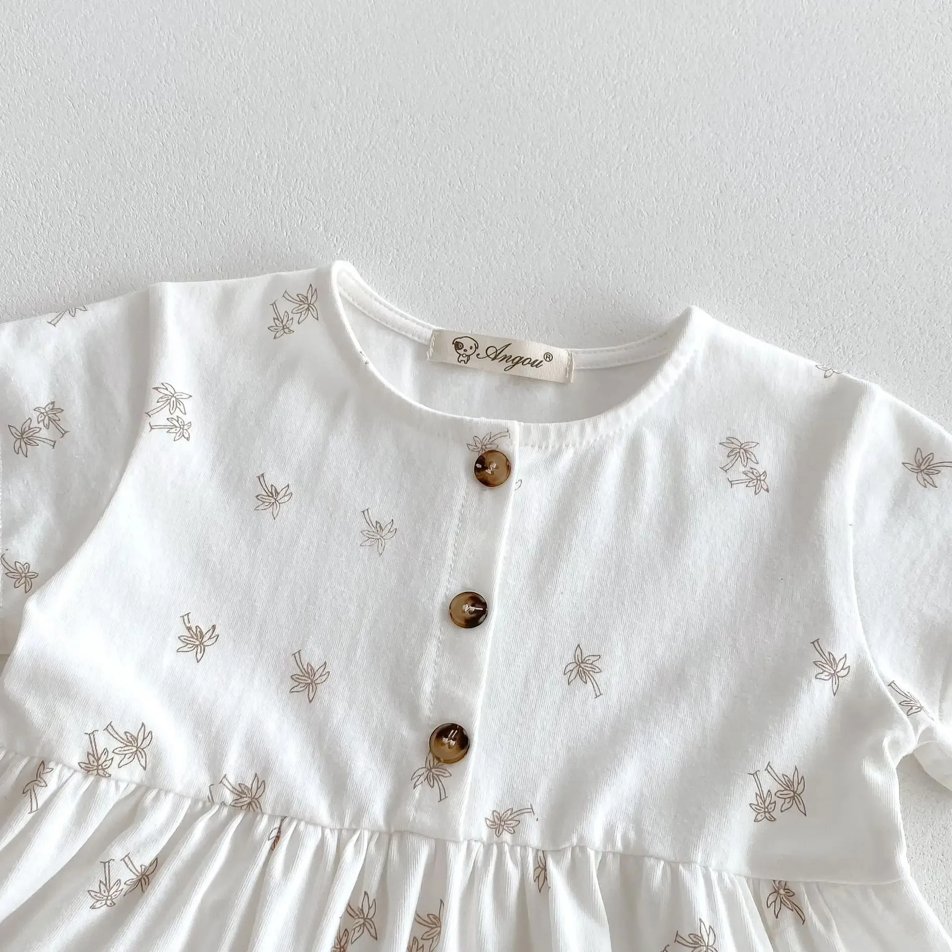 Cute Short Sleeve Casual Dress