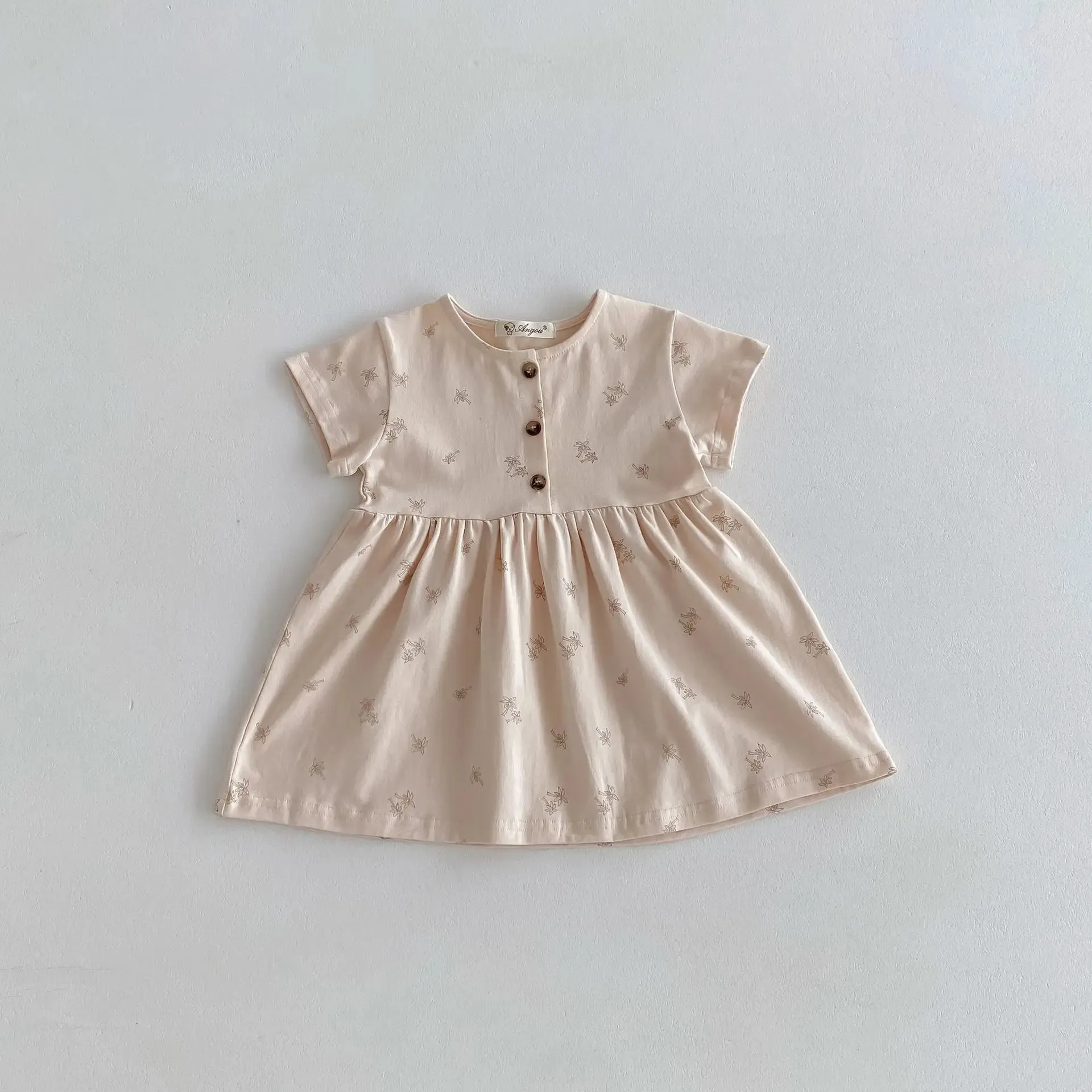 Cute Short Sleeve Casual Dress