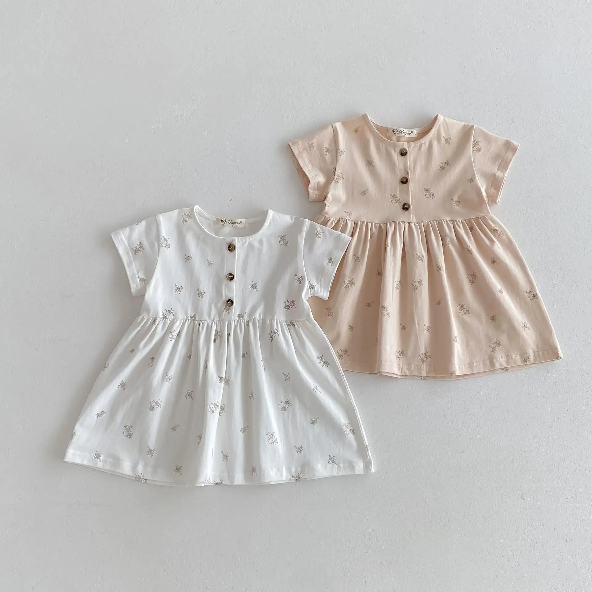 Cute Short Sleeve Casual Dress