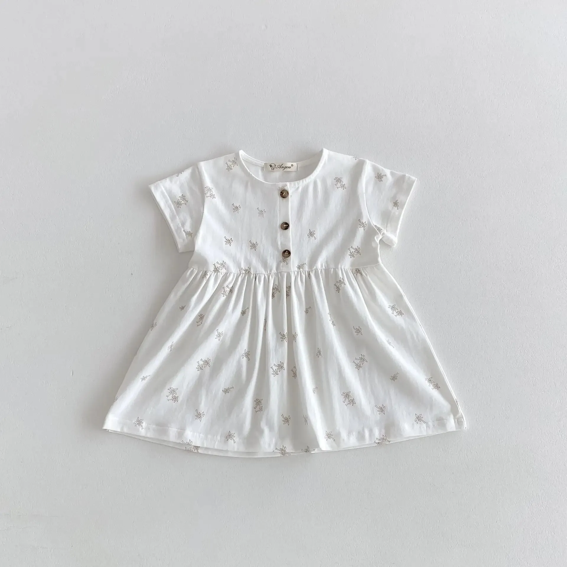 Cute Short Sleeve Casual Dress