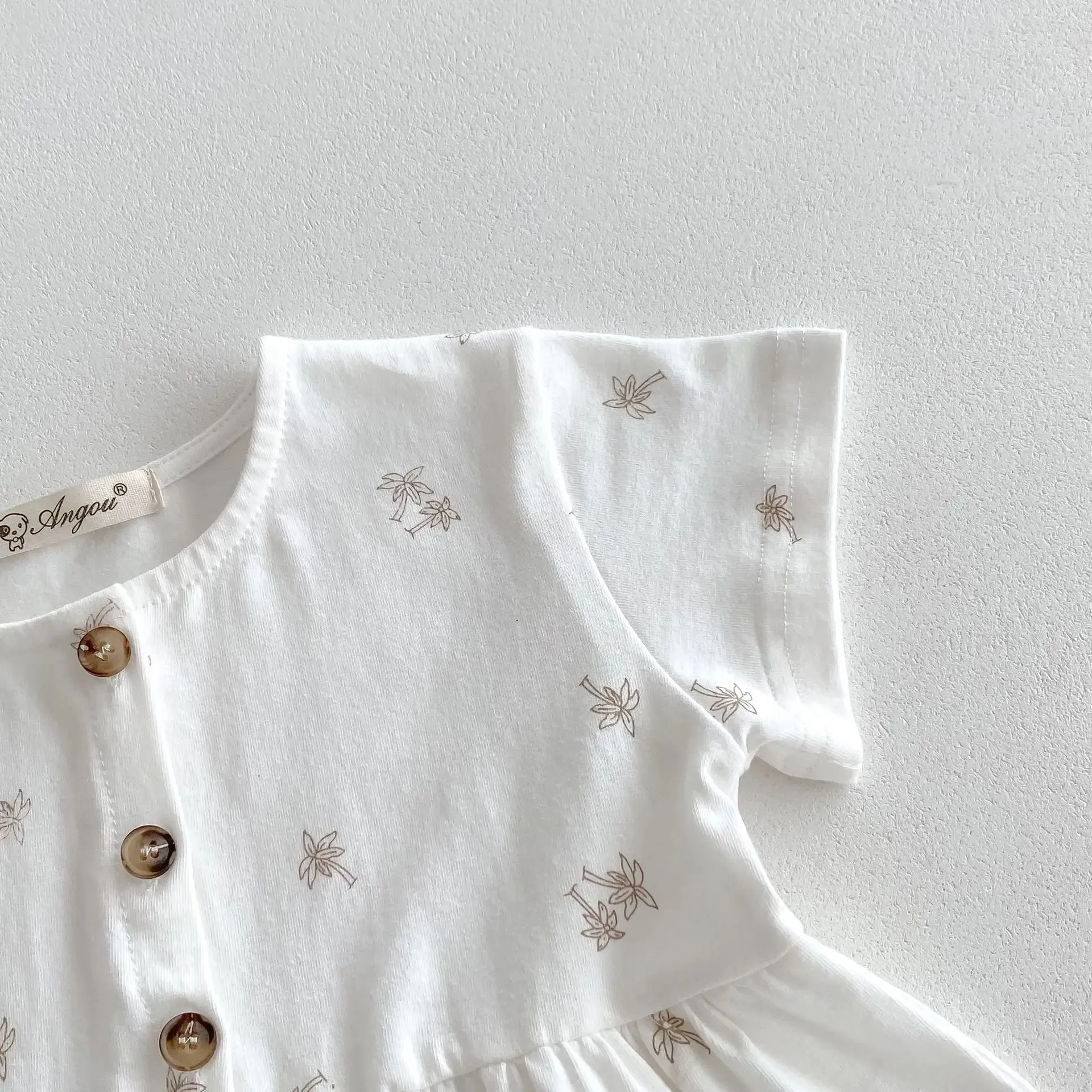 Cute Short Sleeve Casual Dress