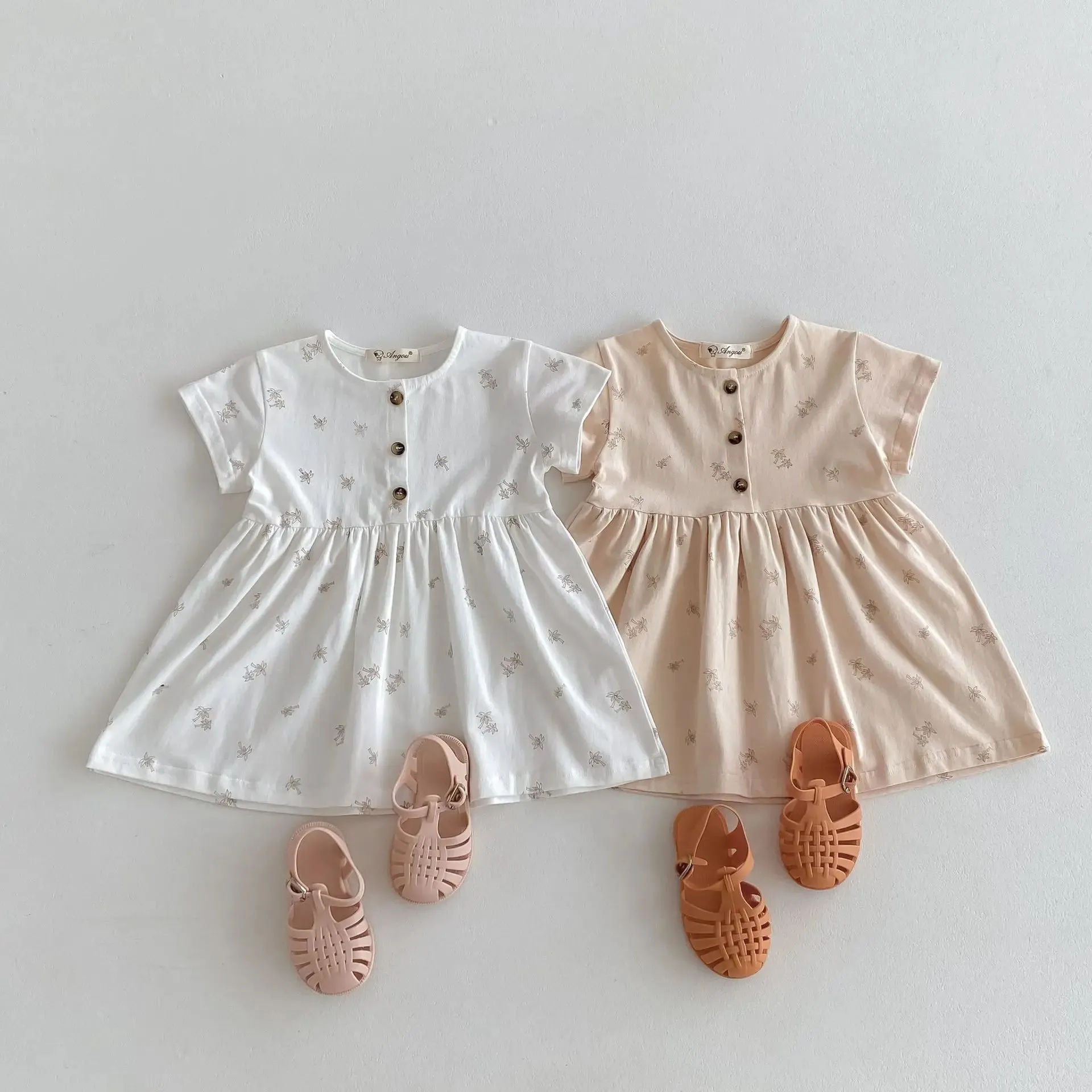 Cute Short Sleeve Casual Dress