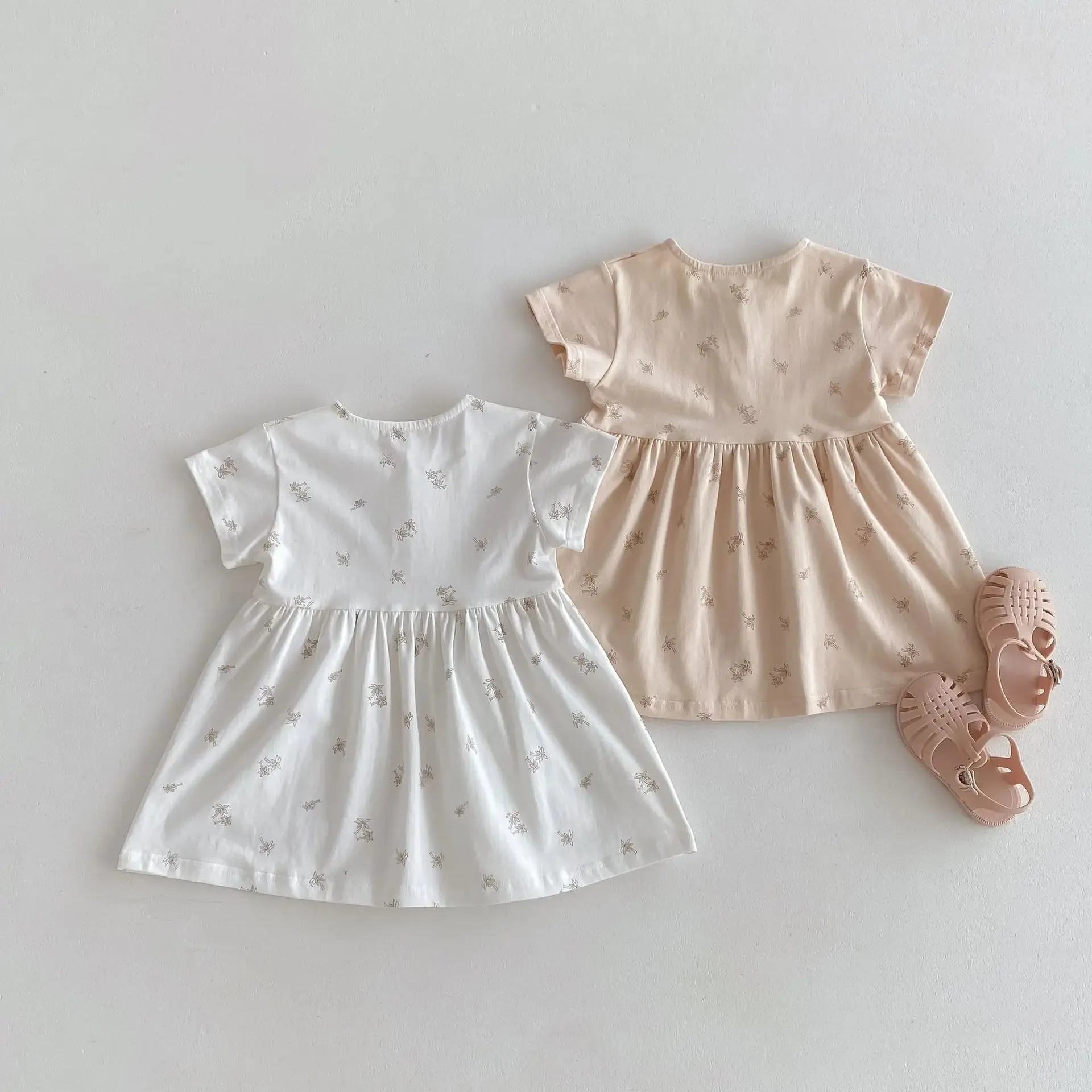 Cute Short Sleeve Casual Dress