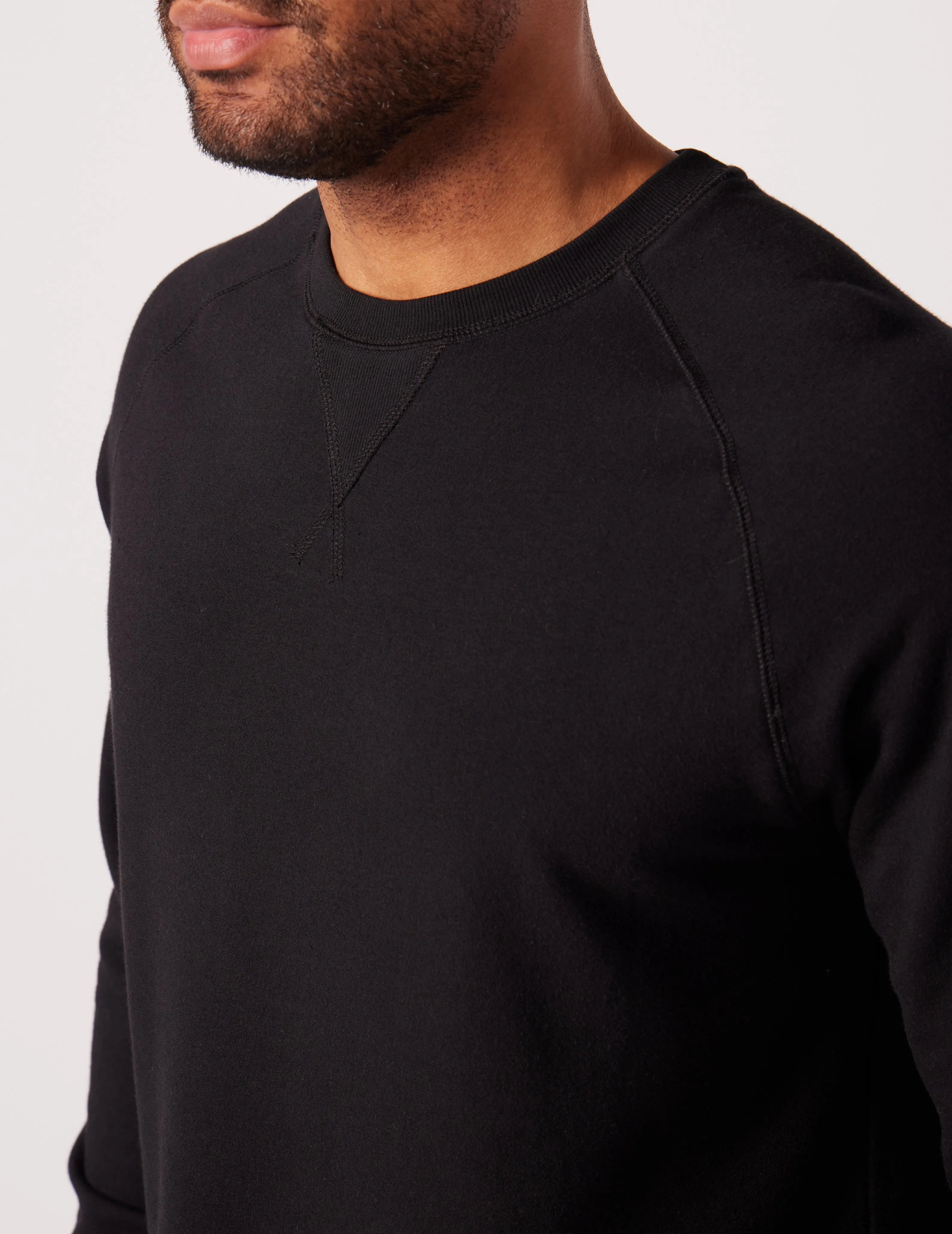Dakota Crewneck: Black