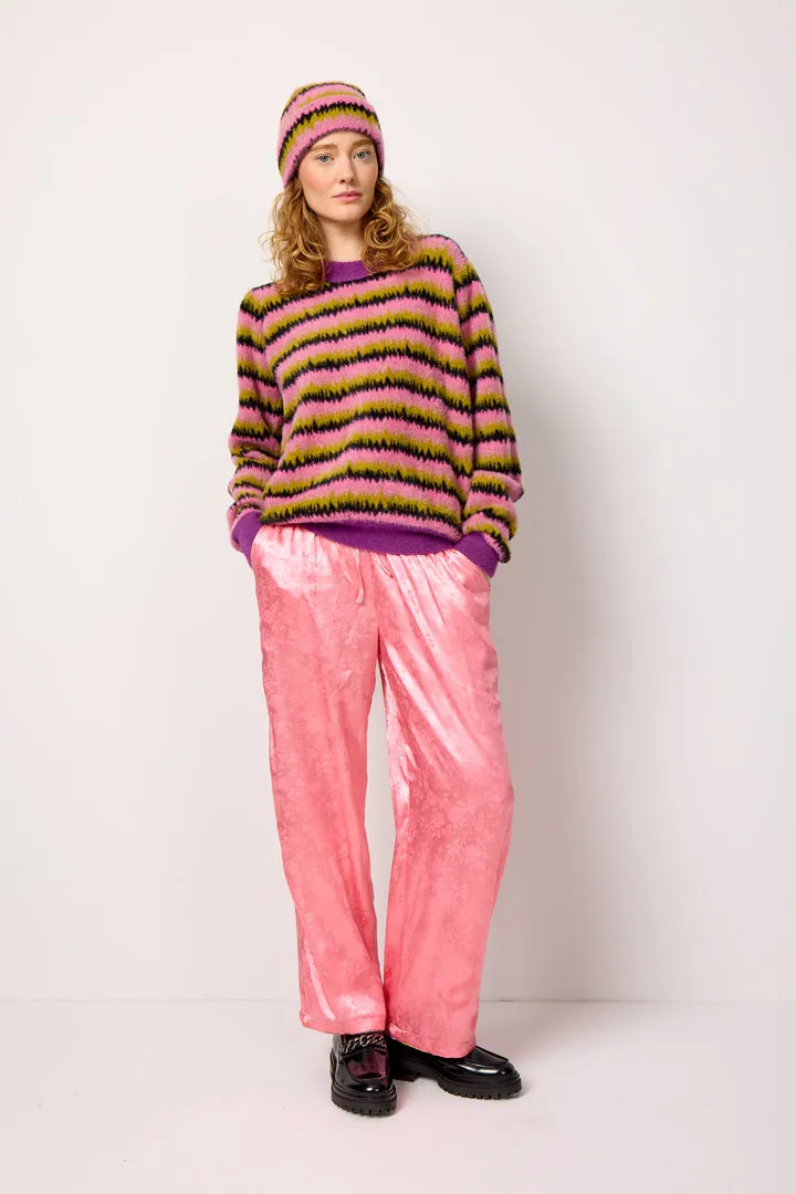 Dakota Knit Blouse - Mix stripe