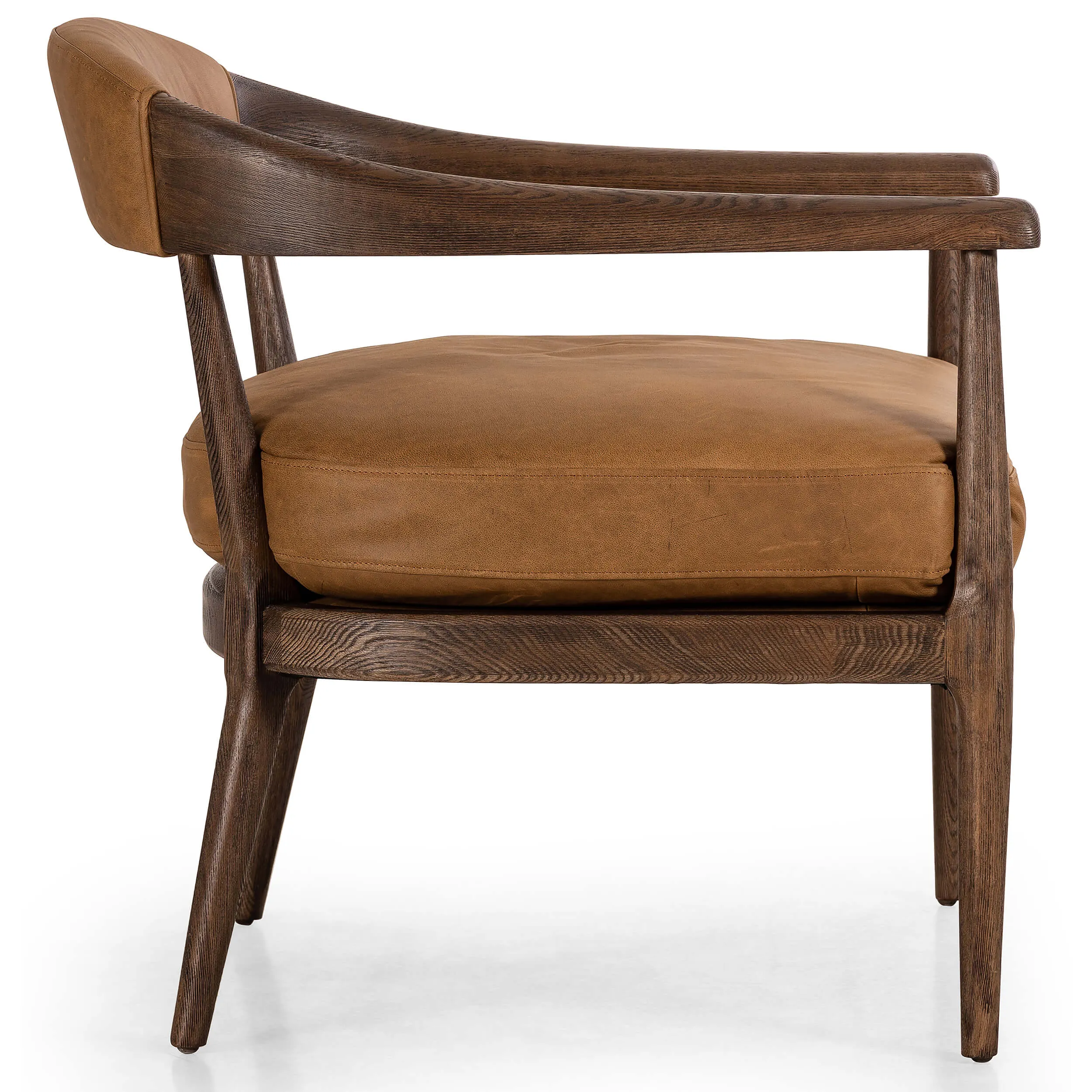 Dane Leather Chair, Cognac