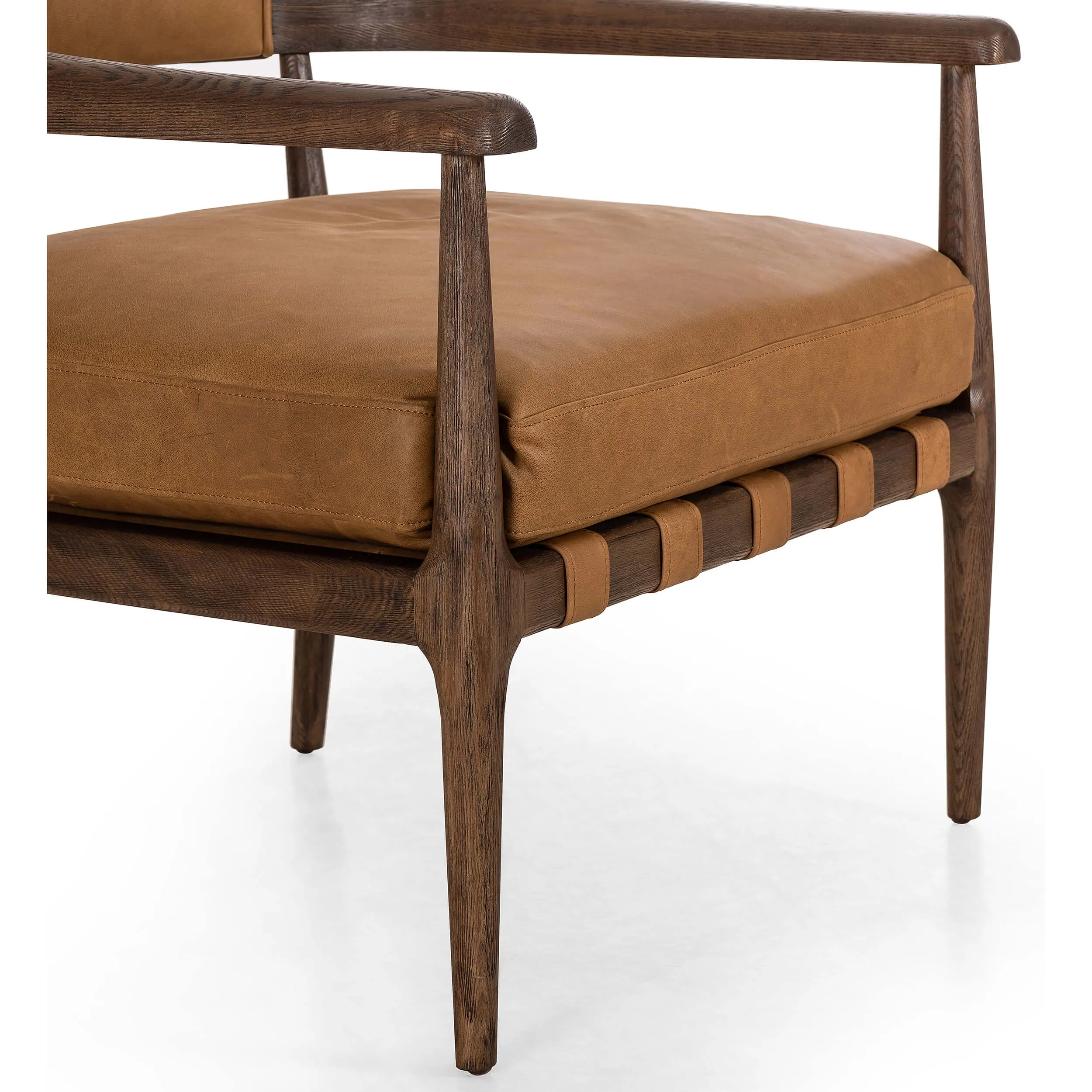 Dane Leather Chair, Cognac