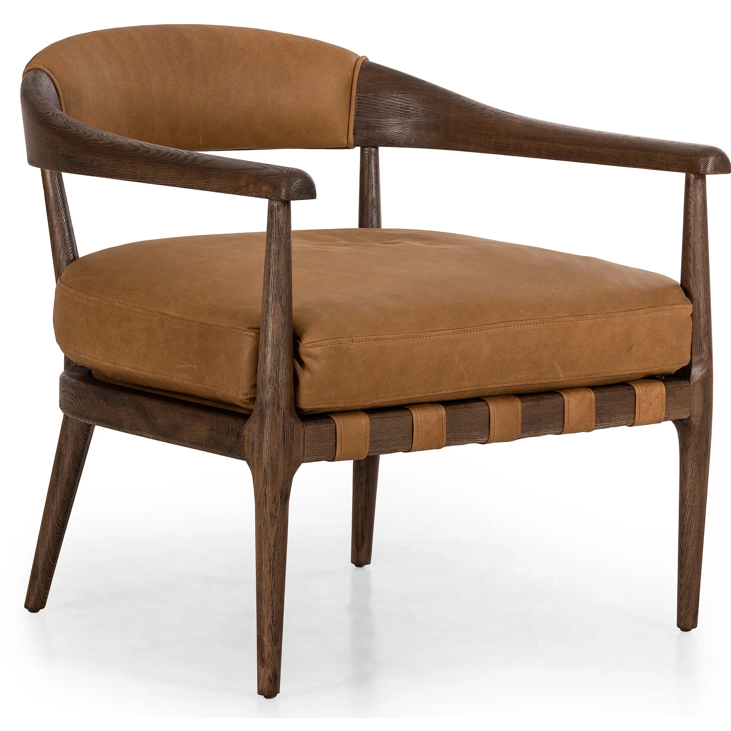 Dane Leather Chair, Cognac