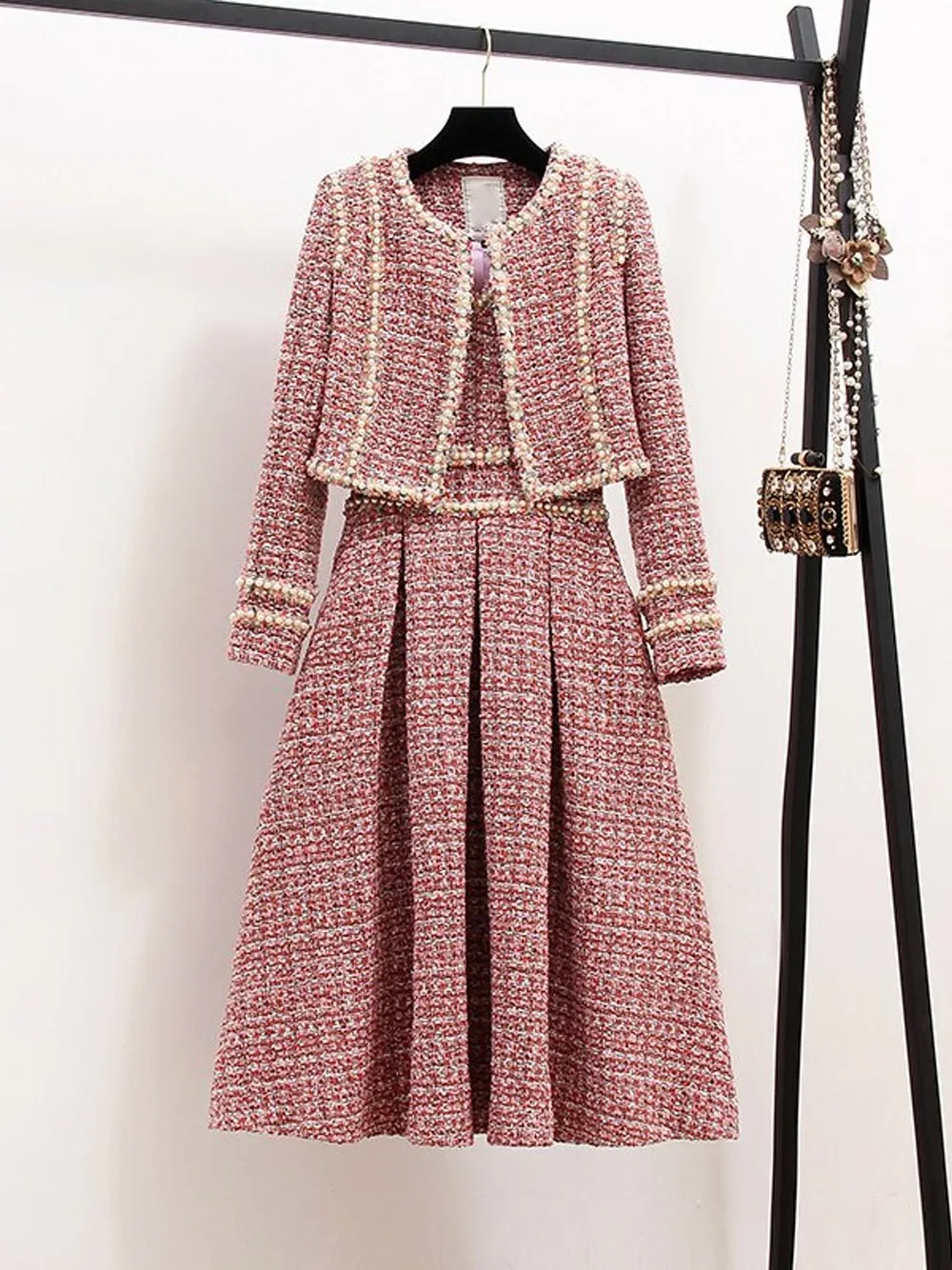DANETE Dress & Jacket Set