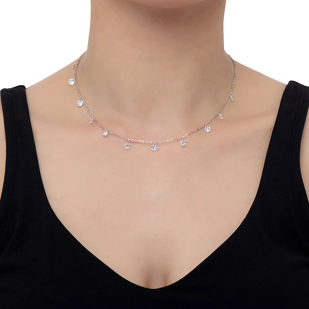 Dangly Cyrstal Necklace