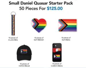 Daniel Quasar Variety Bundle (Small - 50 Pieces)