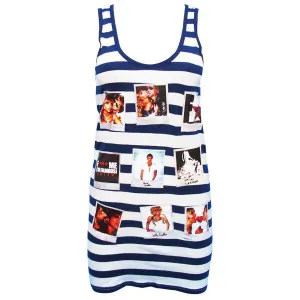 David Guetta F Me I'm Famous Ibiza Polaroid Women's Vest