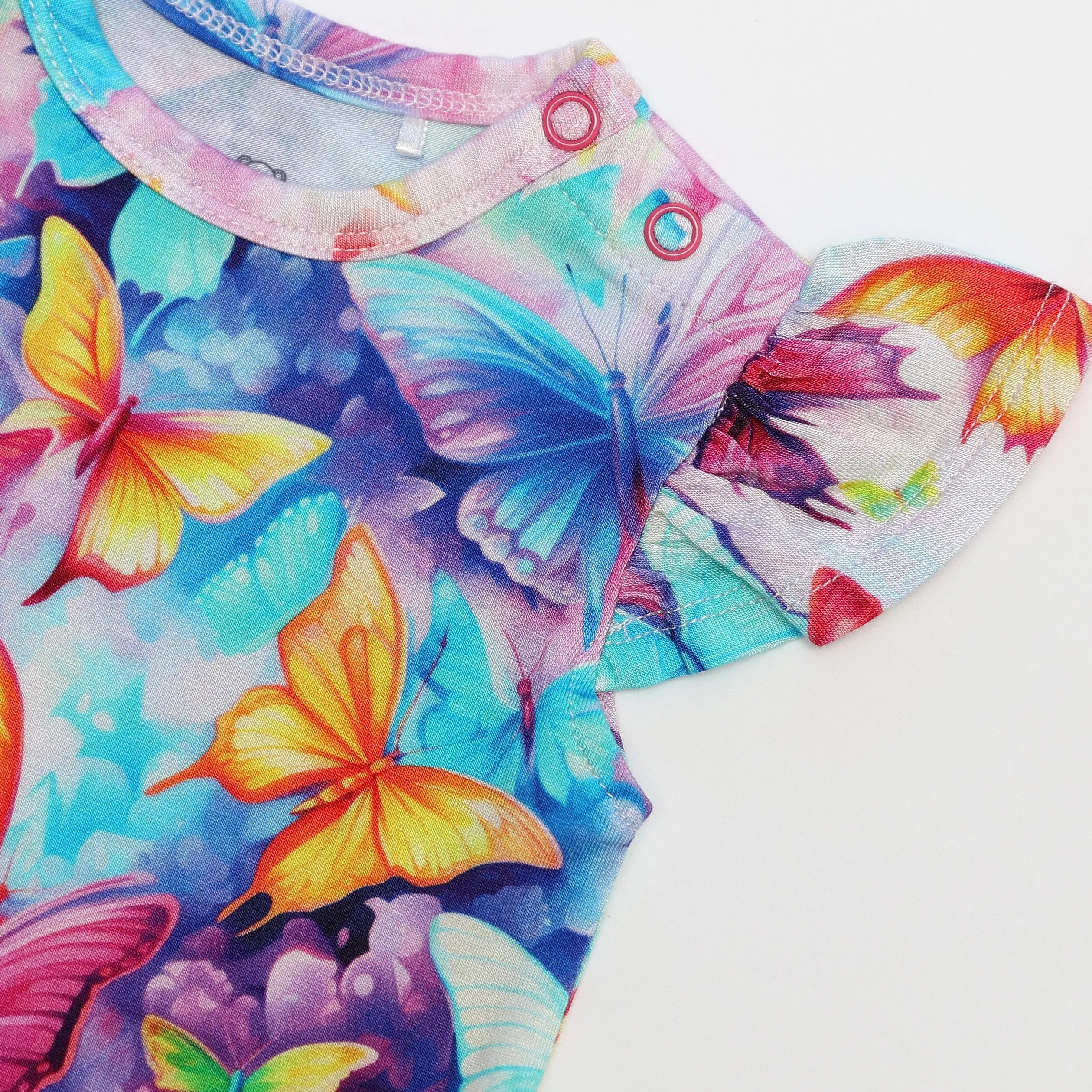 Day Dreams Brilliant Butterflies - Twirl Skirt Bodysuit