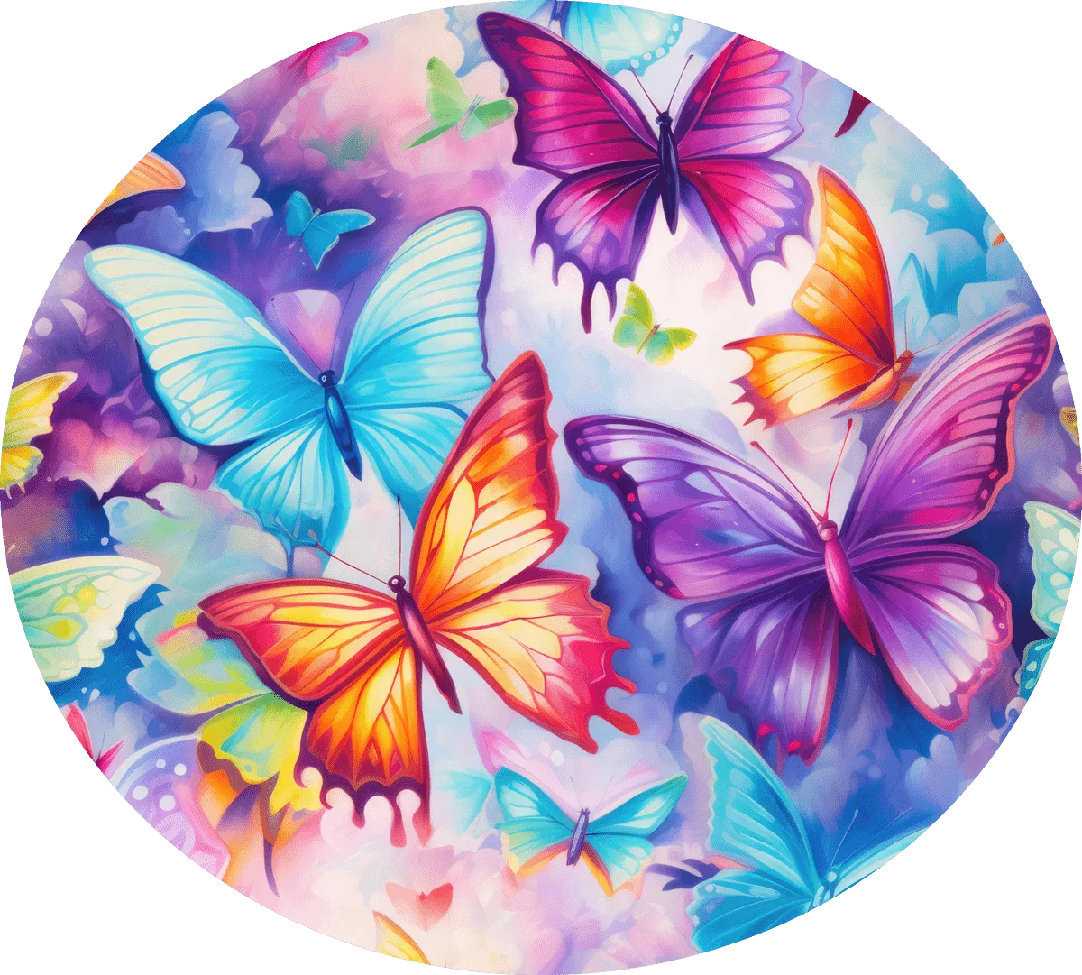 Day Dreams Brilliant Butterflies - Twirl Skirt Bodysuit