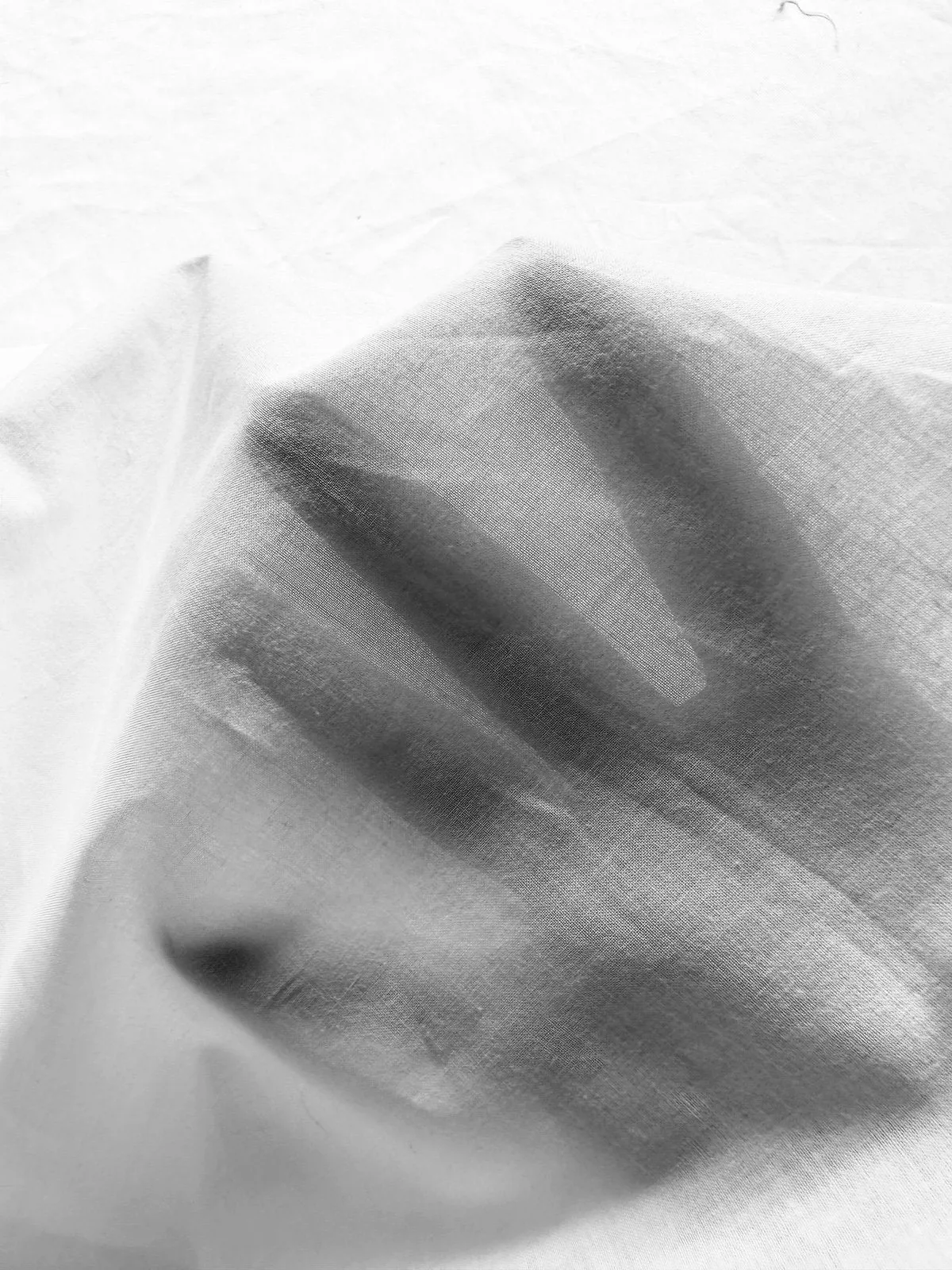 Deadstock White Cotton Batiste