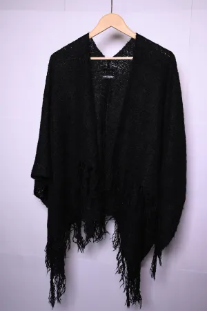 Debenhams Black Winter Cape