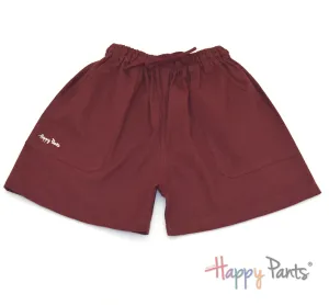 Deep Burgundy Shorts