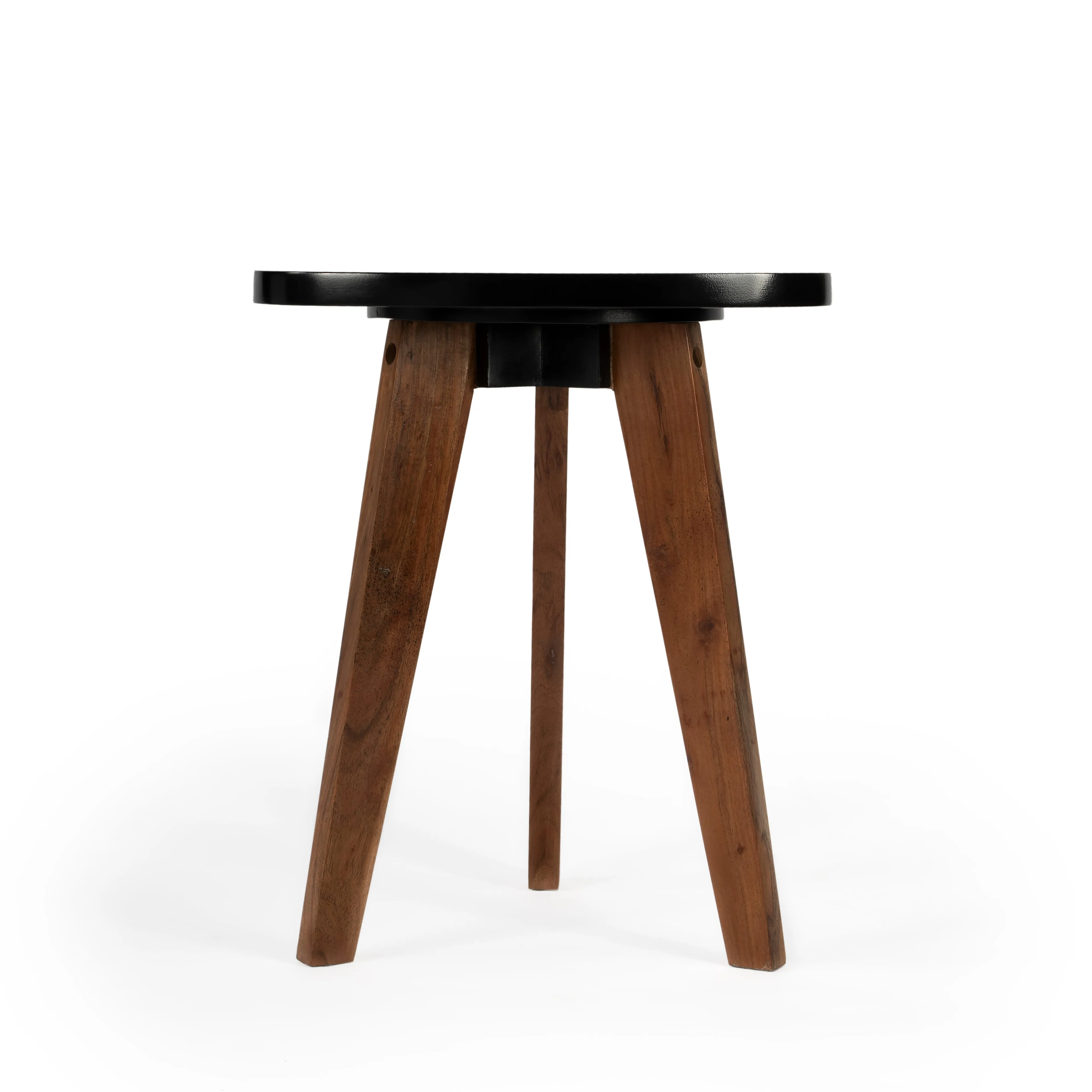 Del Mar Contemporary Side Table in Black  3303295