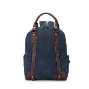 della Q Maker's Canvas Backpack - Blue
