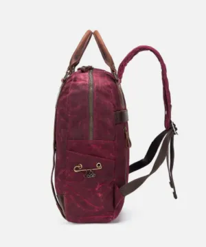 Della Q Maker's Canvas Backpack
