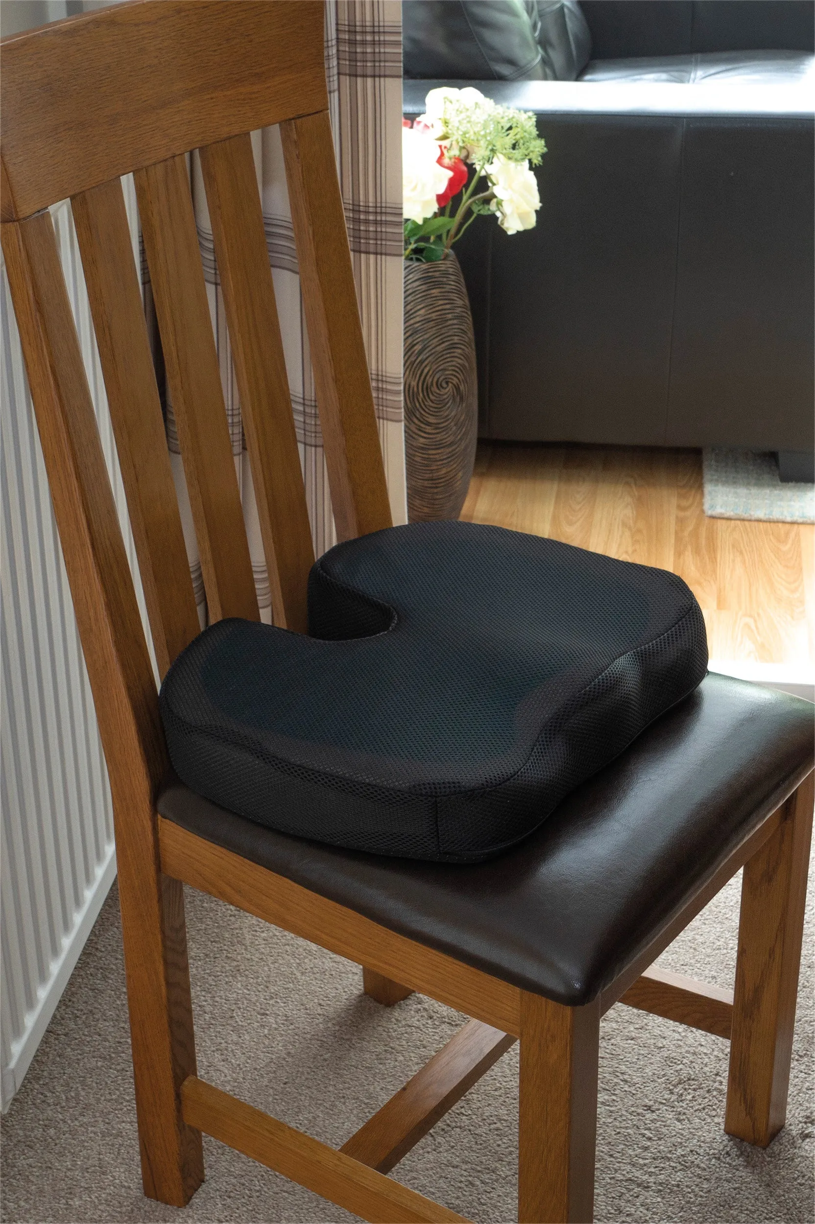 Deluxe Pressure Relief Coccyx Cushion with Gel