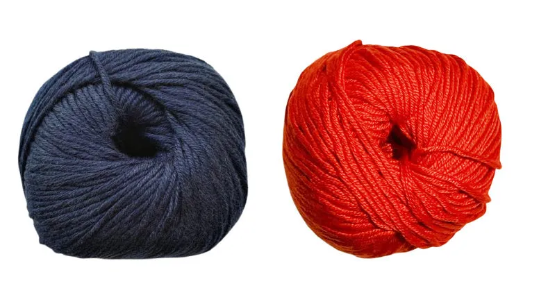 Denim and dew, knit kit