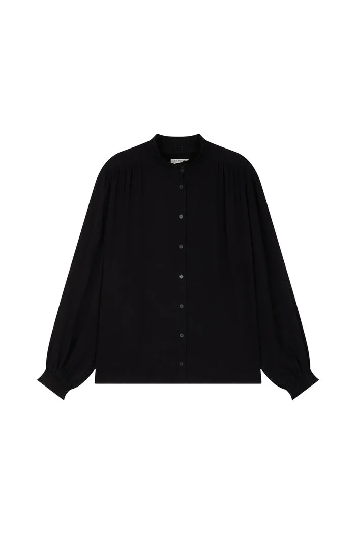 DES PETITS HAUTS - Rafezon Blouse - Noir